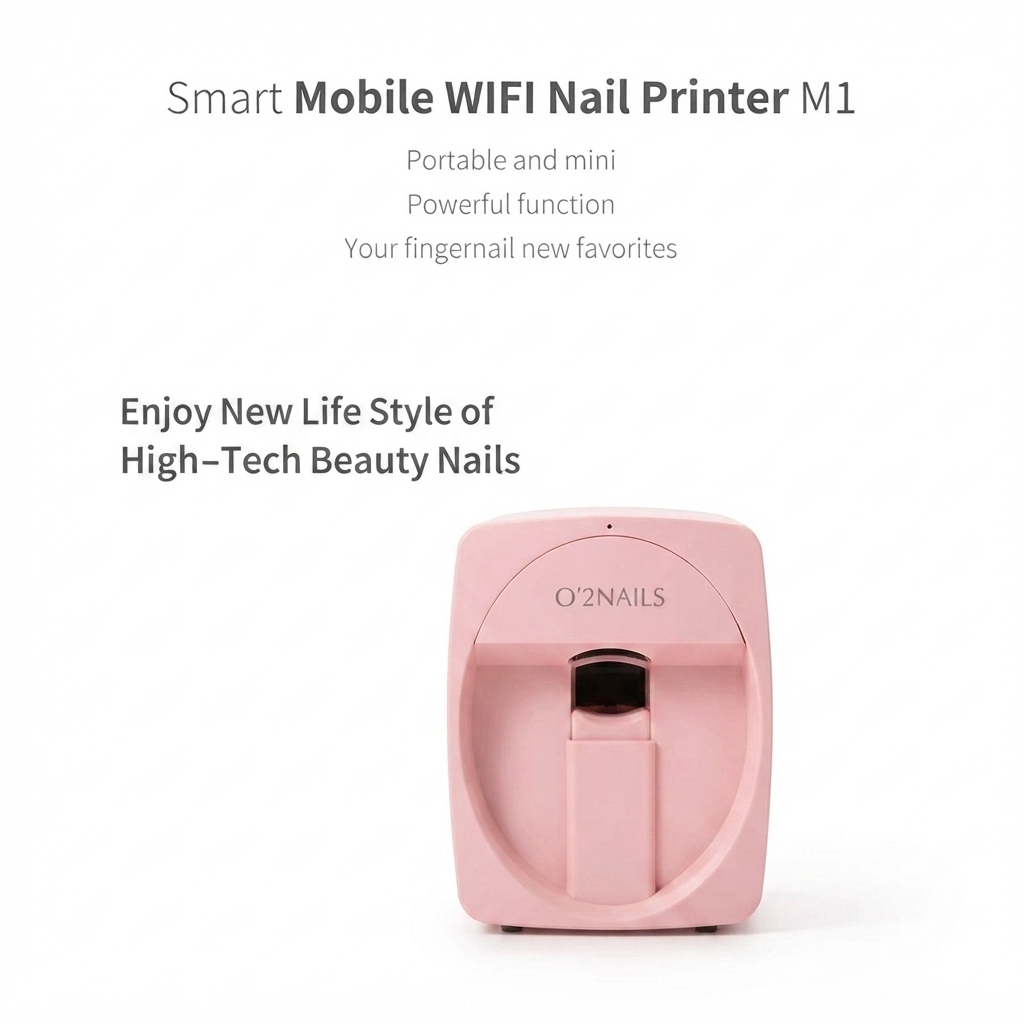 Portable 3D Smart Nail Art Printer