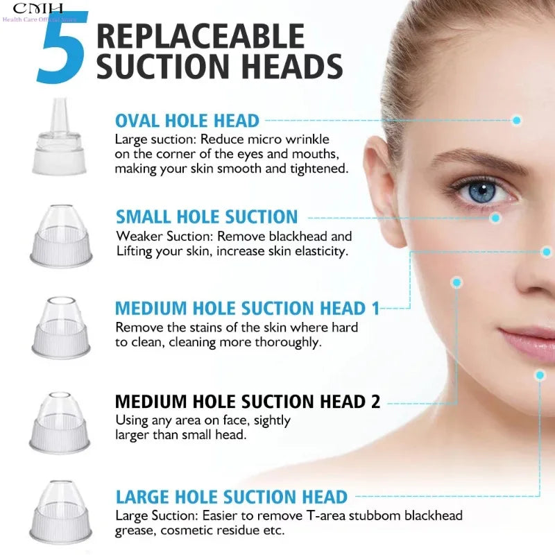Rechargeable Blackhead Remover Vacuum
