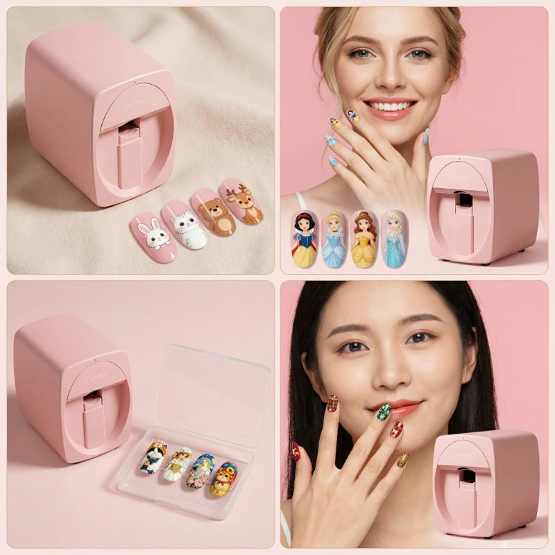 Portable 3D Smart Nail Printer