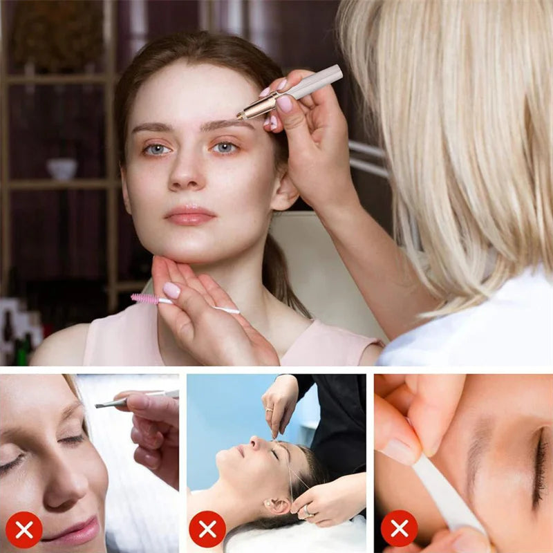 Painless Electric Eyebrow Trimmer & Shaper