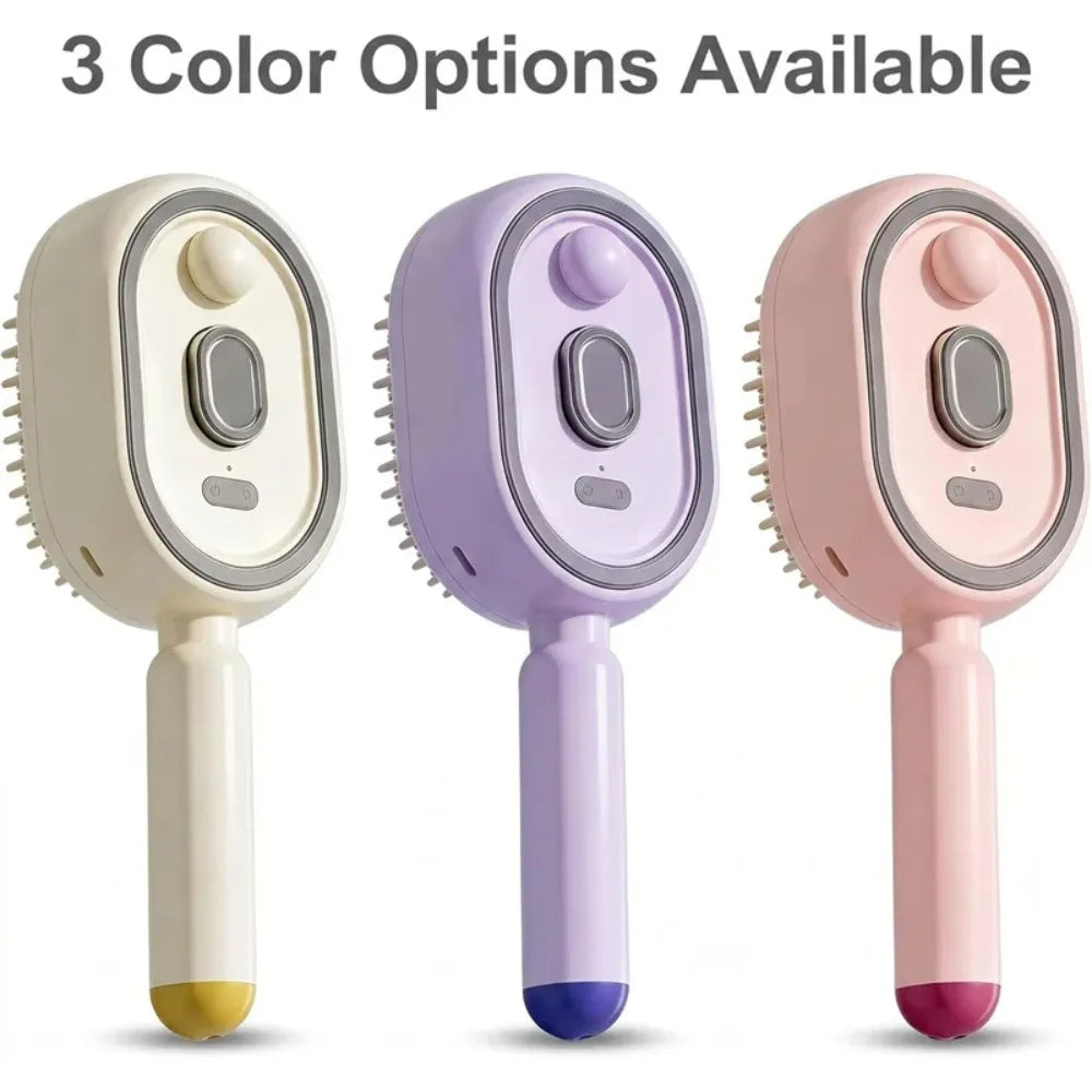 Electric Mist Spray Scalp Massage Comb