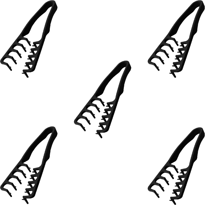 Volumizing Wide-Tooth Hair Root Styling Comb