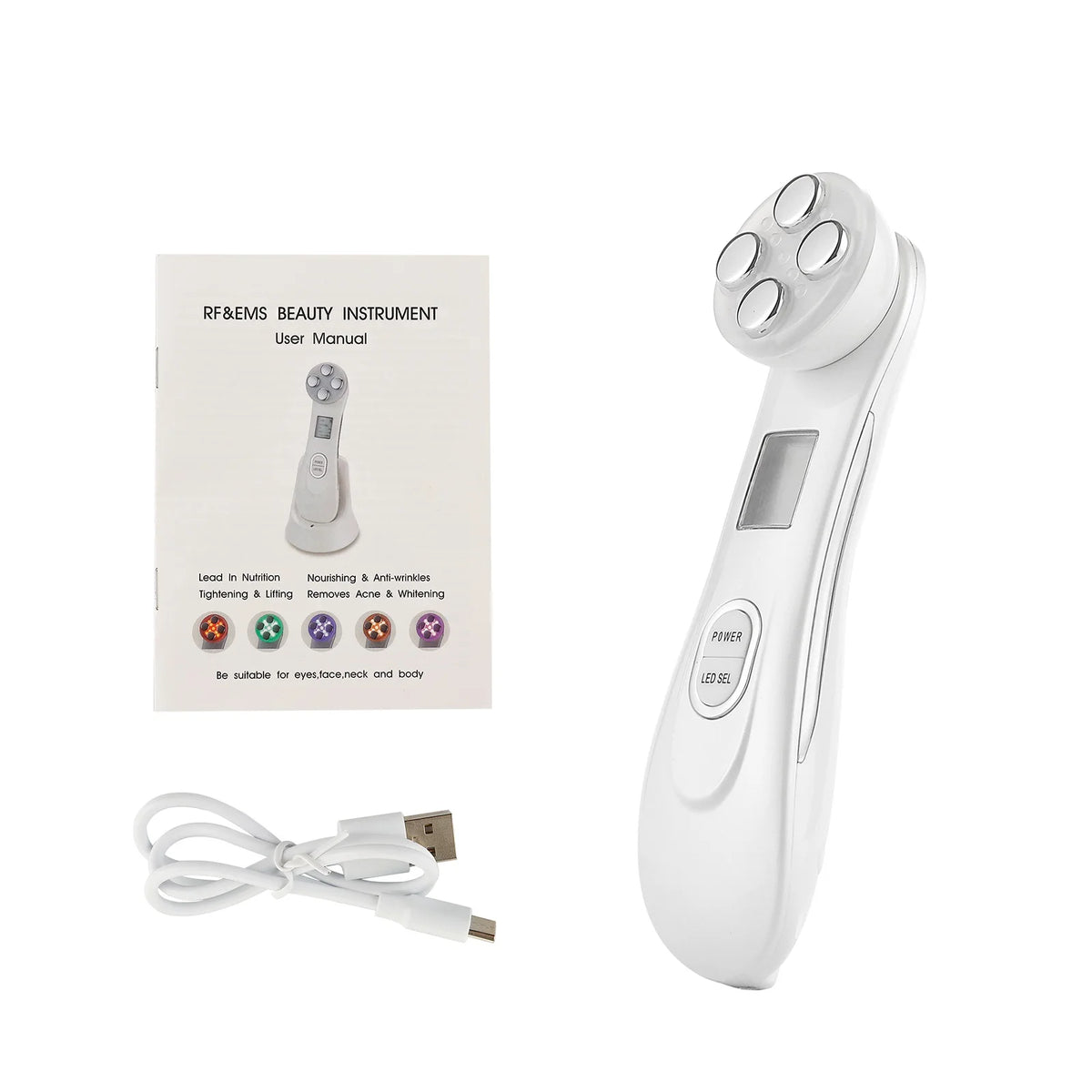5-in-1 RF EMS Facial Lifting & Tightening Device