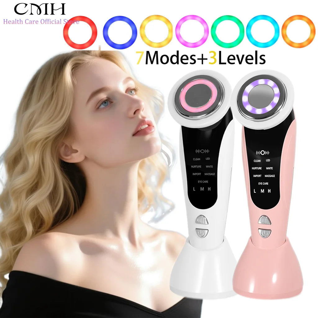 7-in-1 Photon Facial Care & Ion Import Tool
