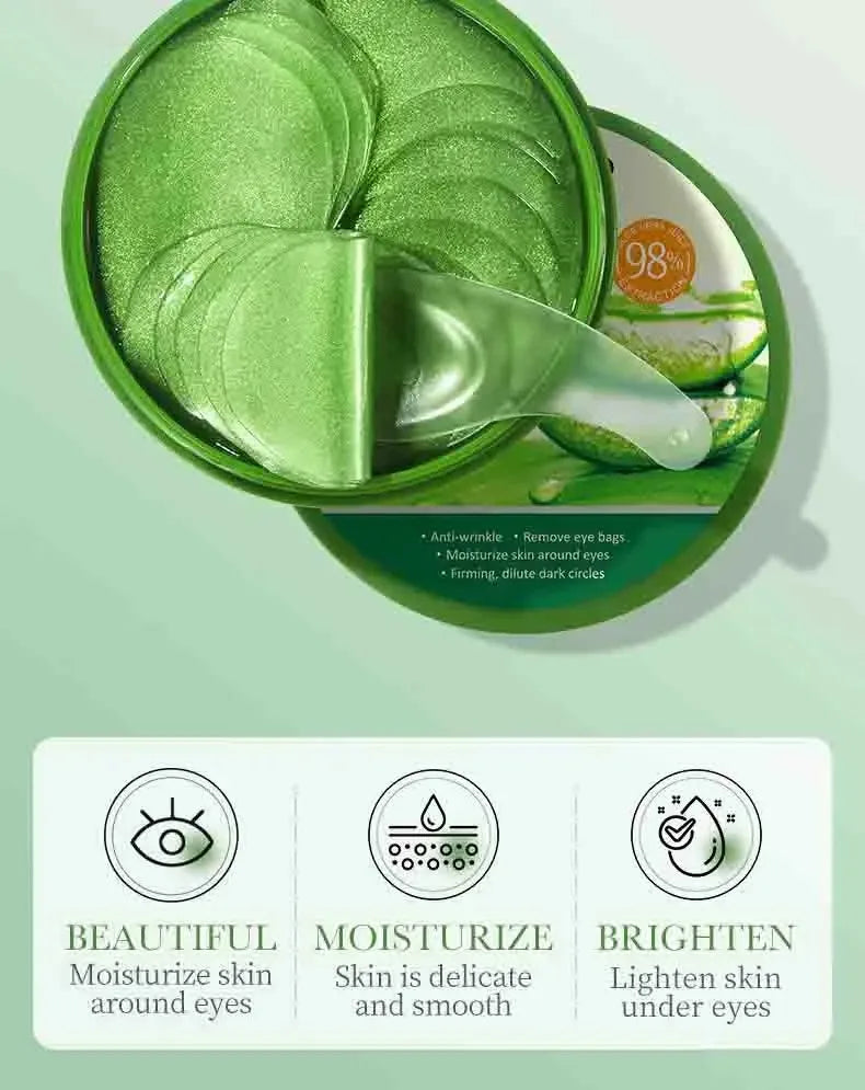 60-Piece Hydrating Aloe Eye Revive Mask