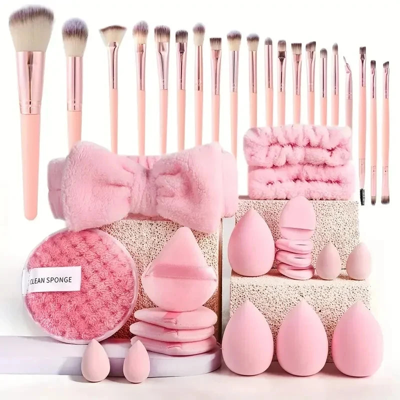 33pcs Professional Makeup & Sponge Kit