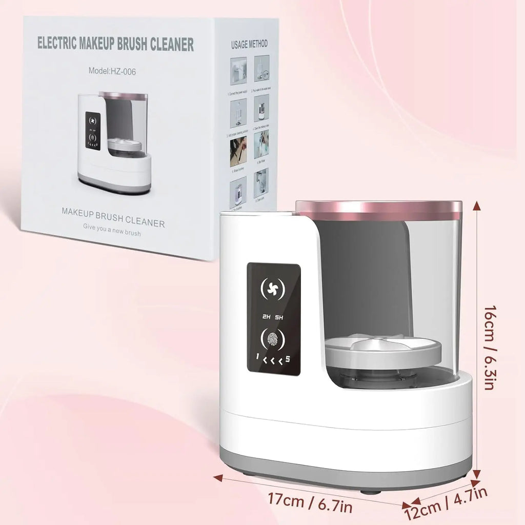 Automatic Makeup Brush Cleaner with 2H 5H Timer