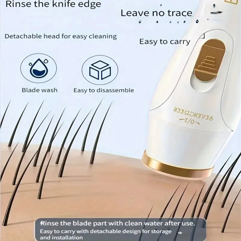 Women's 3-in-1 USB Rechargeable Body Trimmer