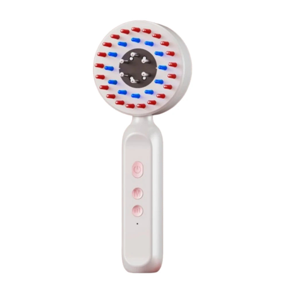 Red Light Scalp Massager with Oil Applicator