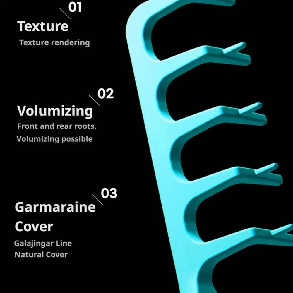 Volumizing Wide-Tooth Hair Root Styling Comb