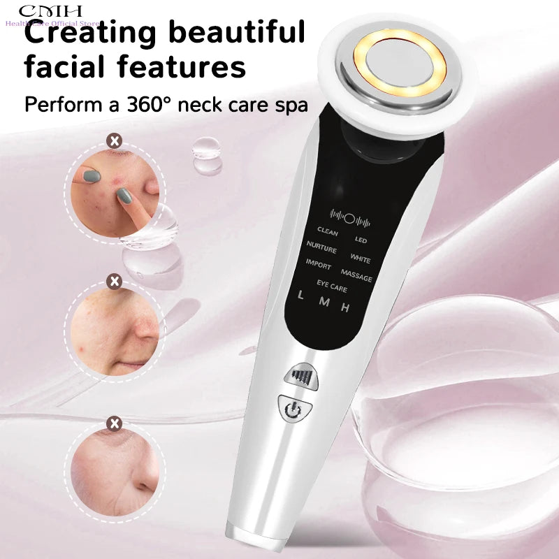 7-in-1 Photon Facial Care & Ion Import Tool