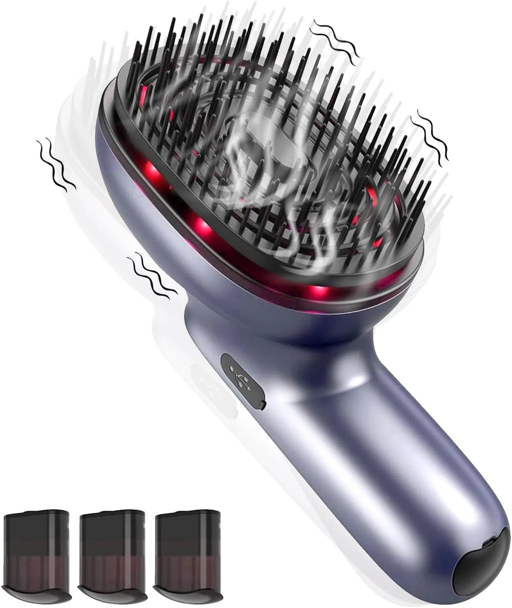 360° Kneading Scalp Massager with Essential Oil Cartridges