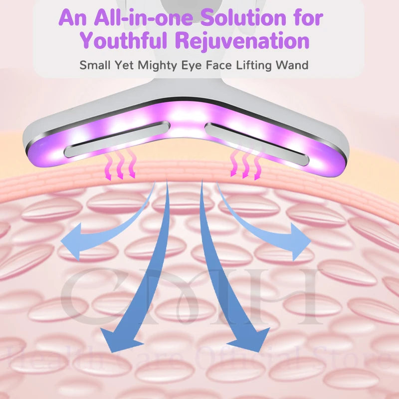 7-in-1 LED & Microcurrent Neck Beauty Device