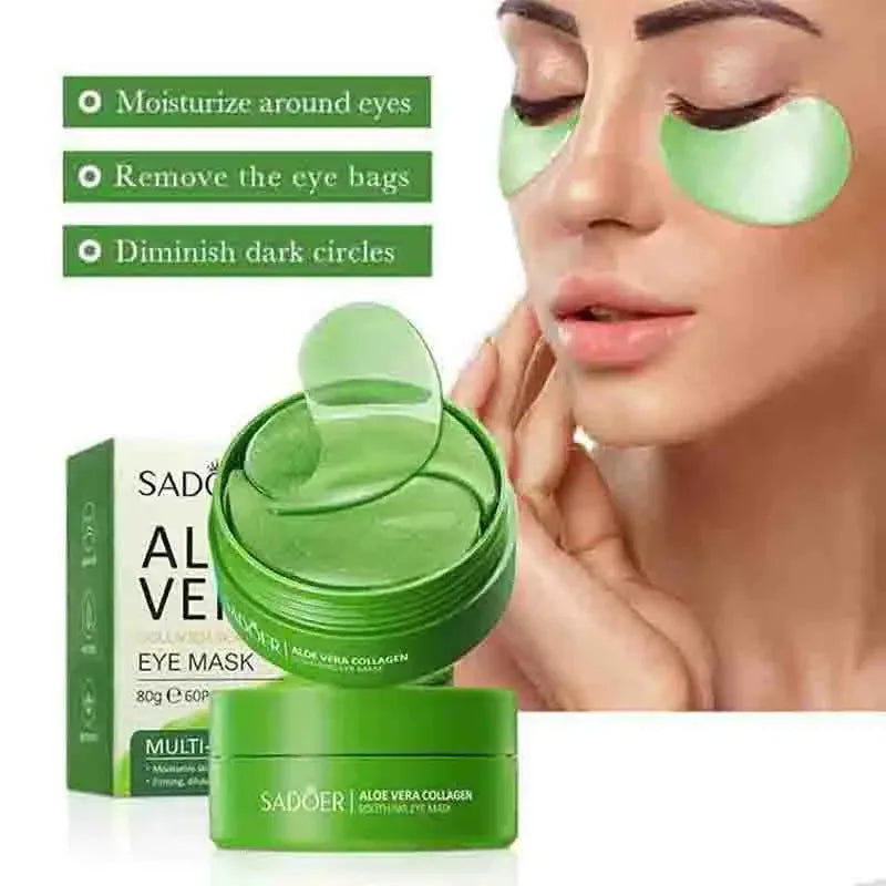 60-Piece Hydrating Aloe Eye Revive Mask