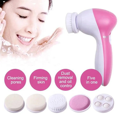 5-in-1 Electric Facial Cleansing Device