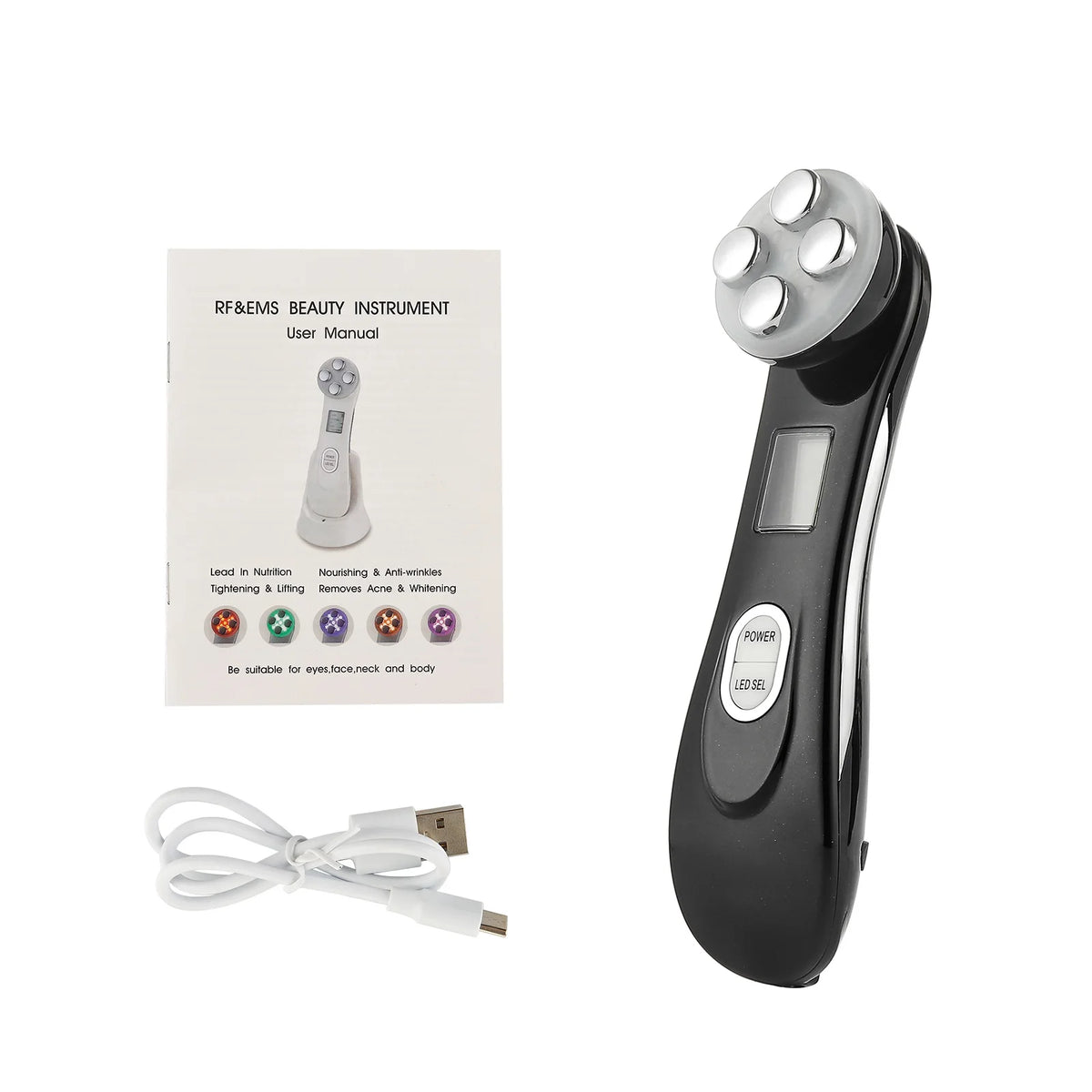 5-in-1 RF EMS Facial Lifting & Tightening Device