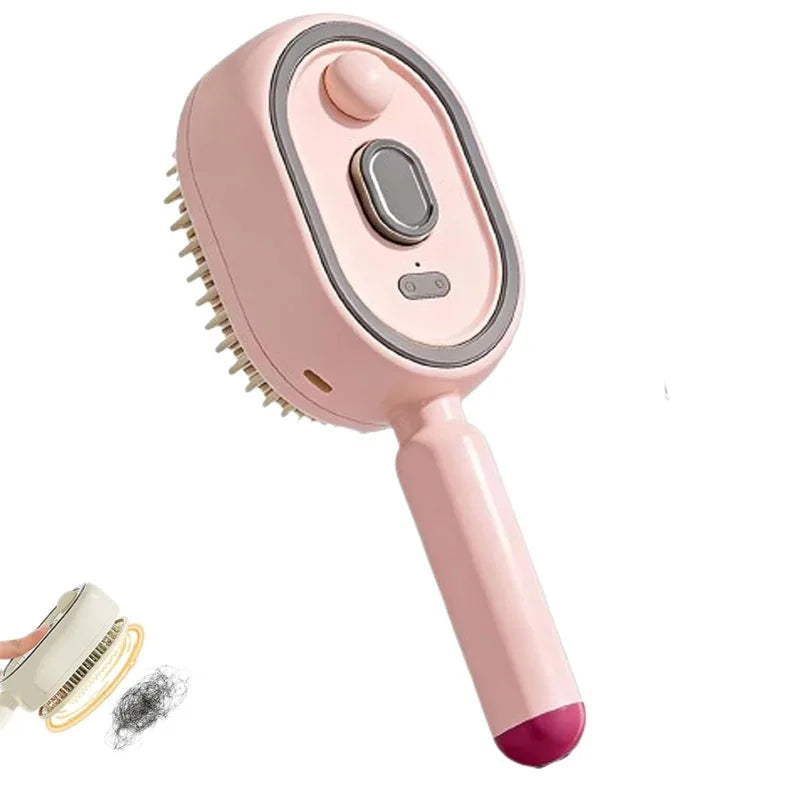 Electric Mist Spray Scalp Massage Comb