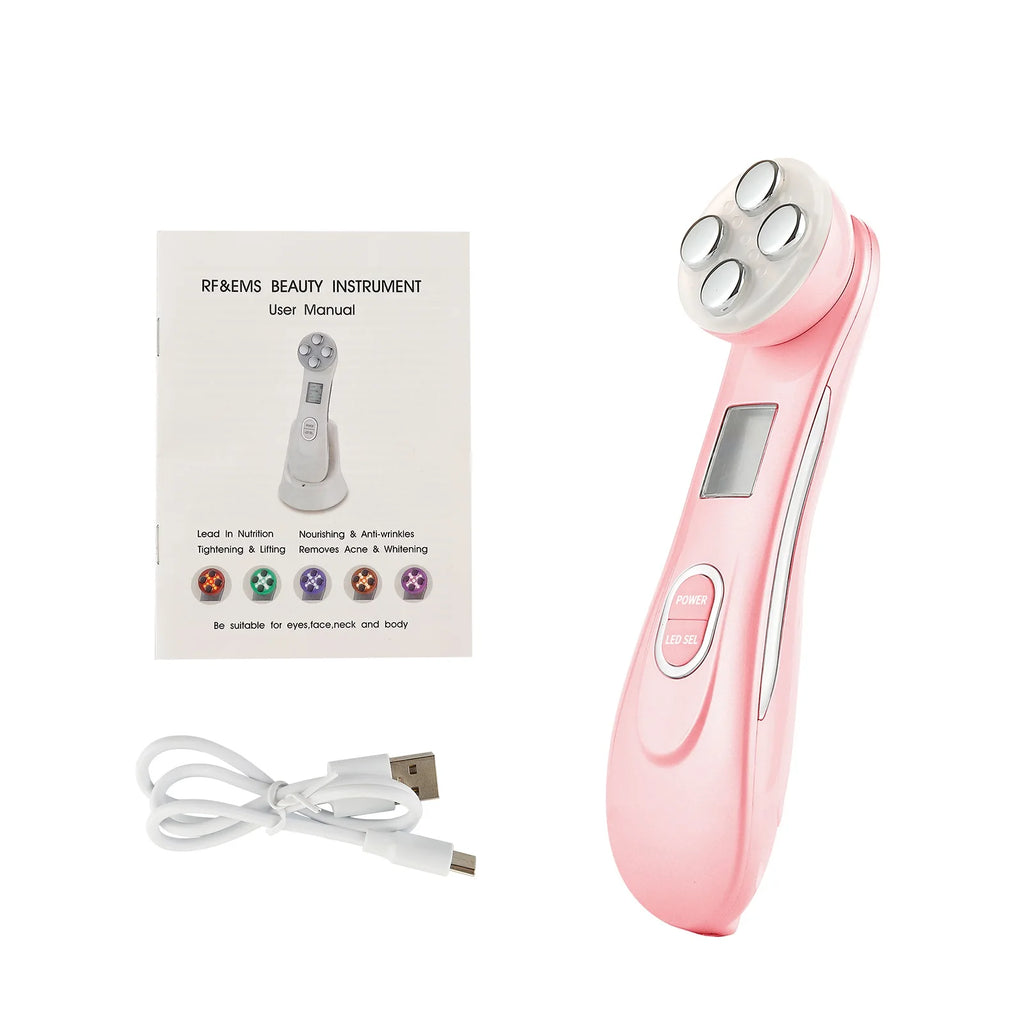 5-in-1 RF EMS Facial Lifting & Tightening Device