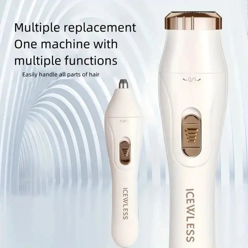 Women's 3-in-1 USB Rechargeable Body Trimmer