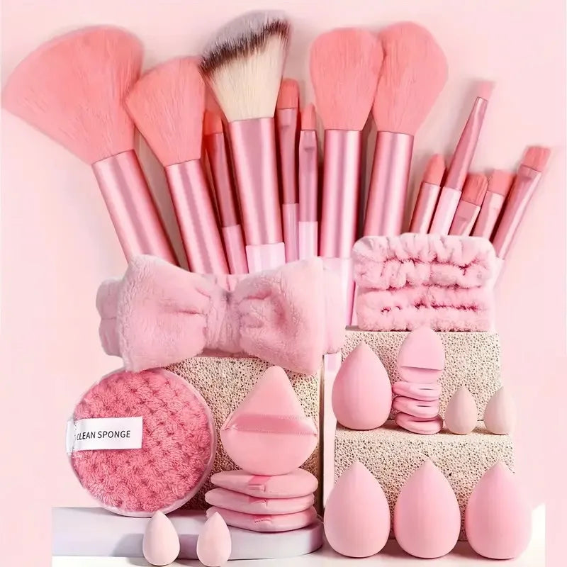 33pcs Professional Makeup & Sponge Kit