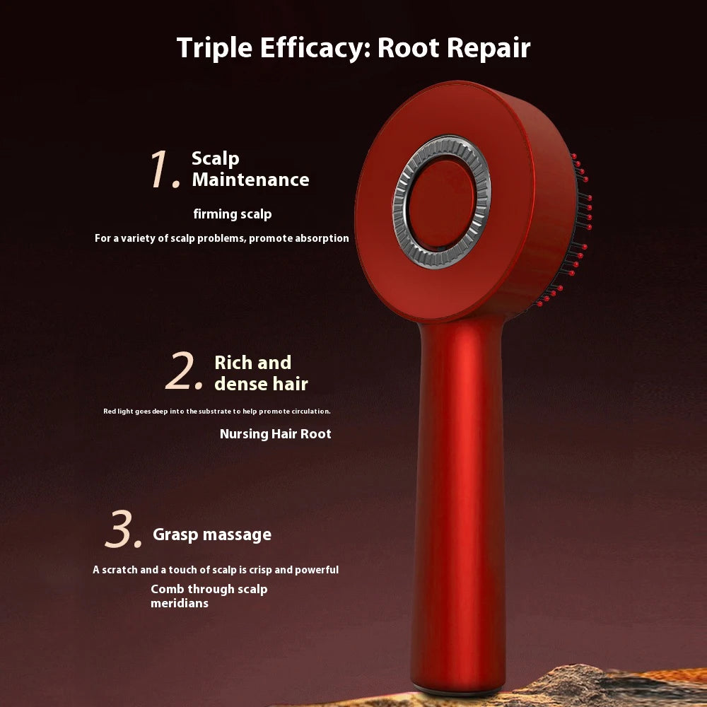 Electric Red Light Scalp Massage Comb