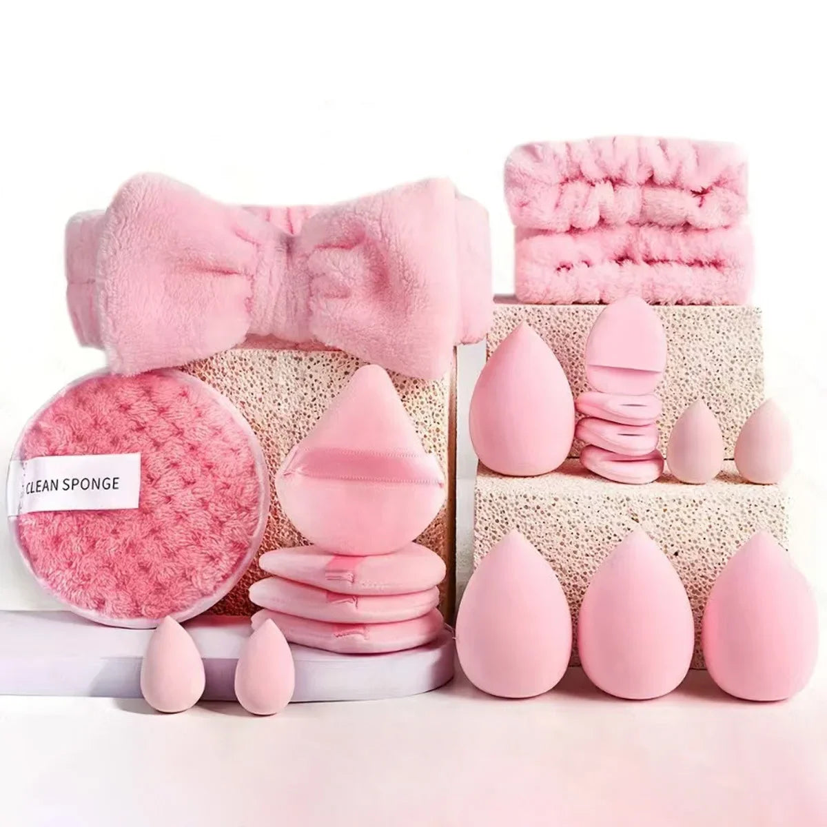33pcs Professional Makeup & Sponge Kit