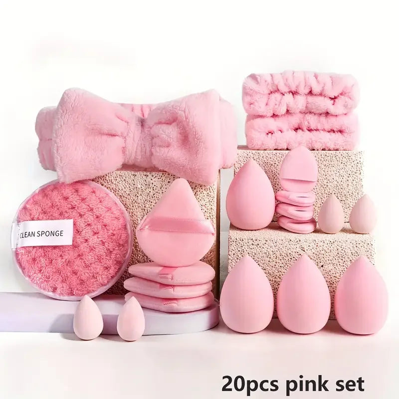 33pcs Professional Makeup & Sponge Kit