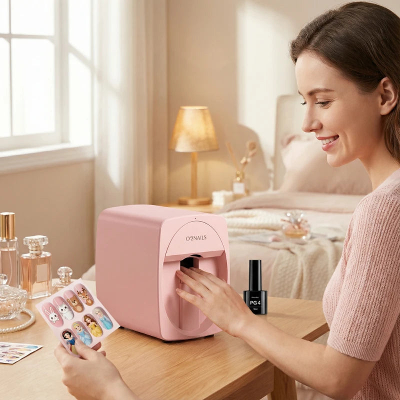 Portable 3D Smart Nail Printer
