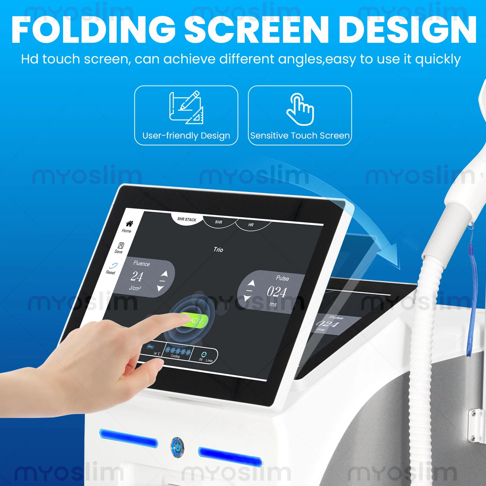 Portable Ice Diode Hair Removal