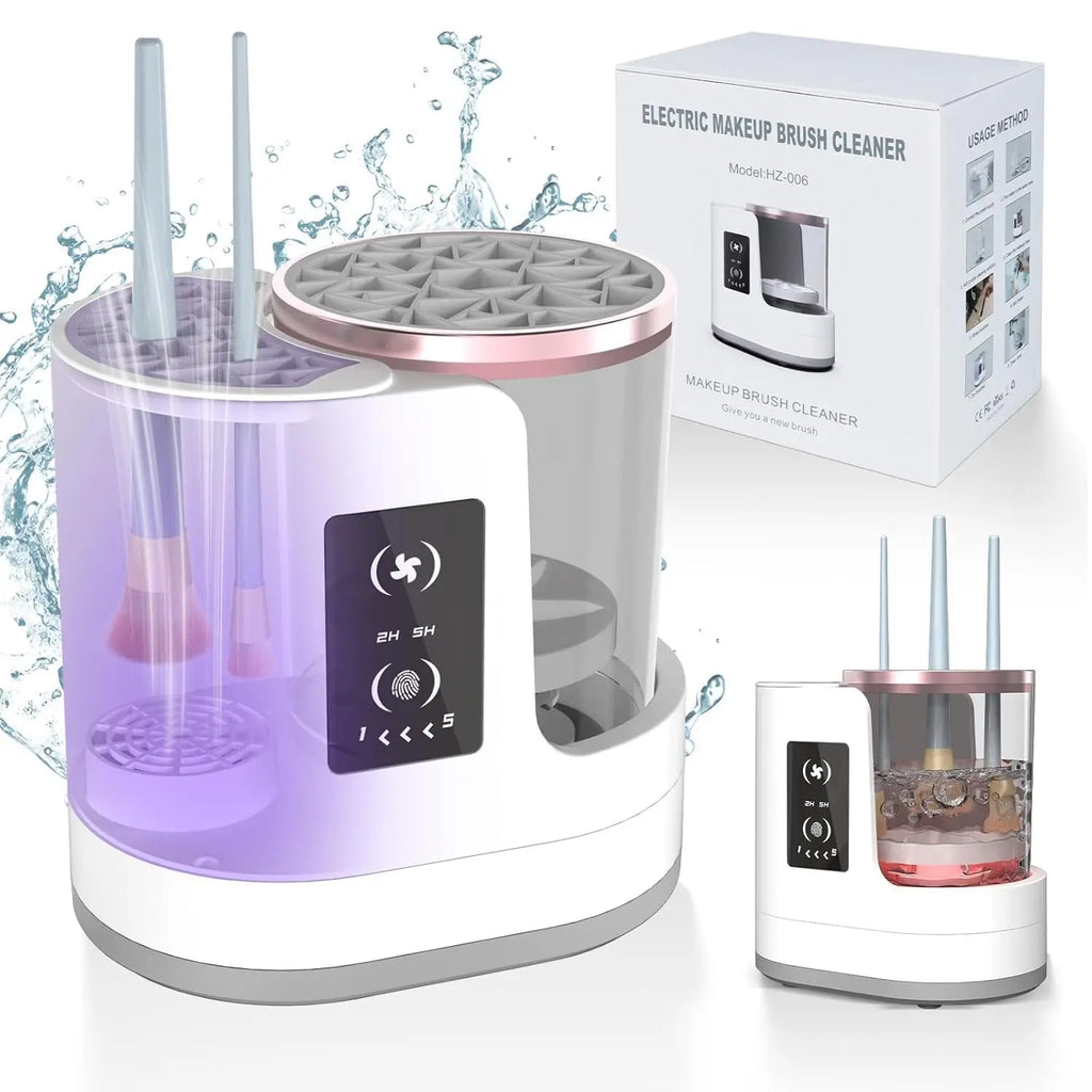 Automatic Makeup Brush Cleaner with 2H 5H Timer