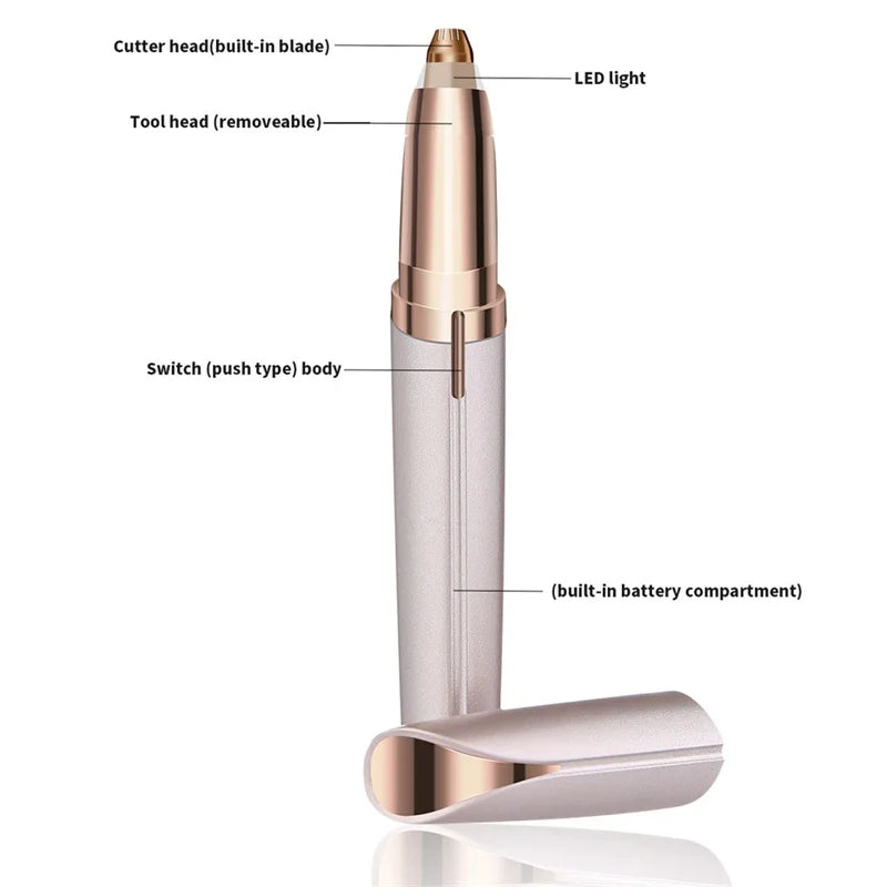 Painless Electric Eyebrow Trimmer & Shaper