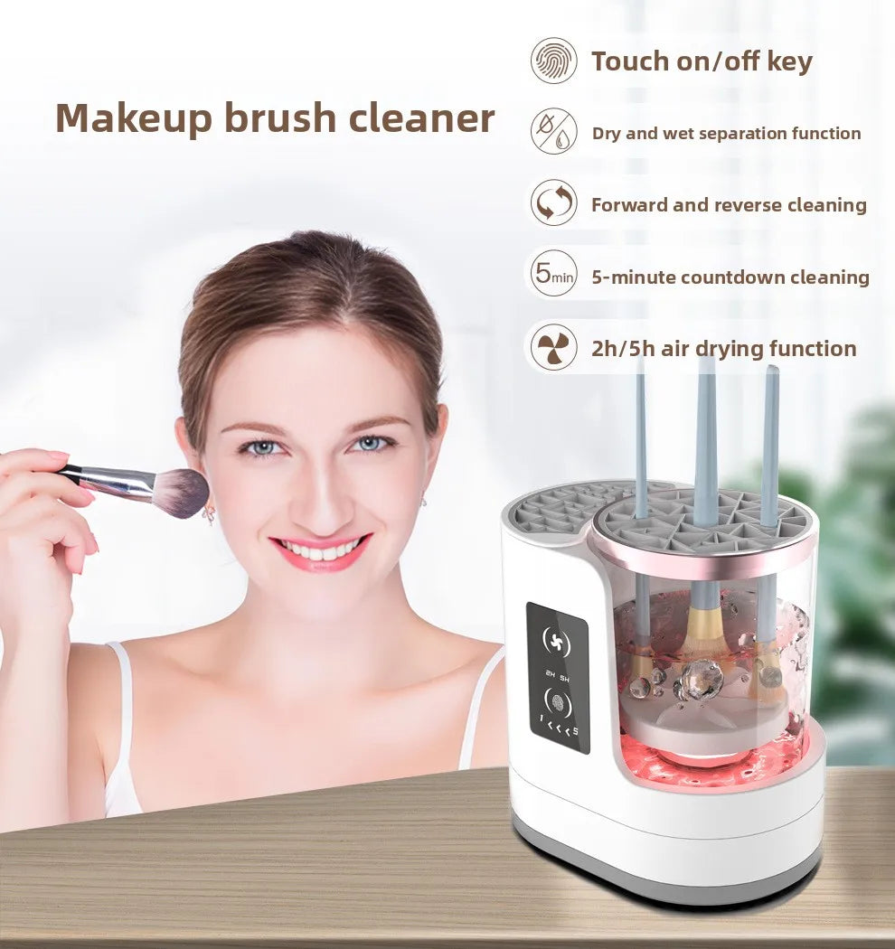 Automatic Makeup Brush Cleaner with 2H 5H Timer