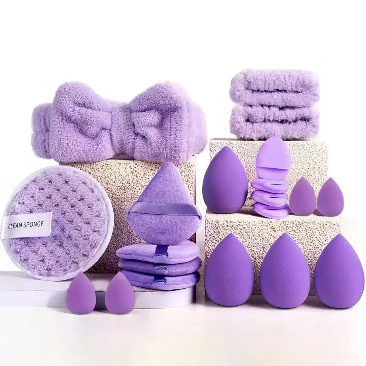 33pcs Professional Makeup & Sponge Kit
