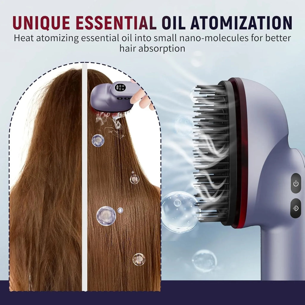 360° Kneading Scalp Massager with Essential Oil Cartridges