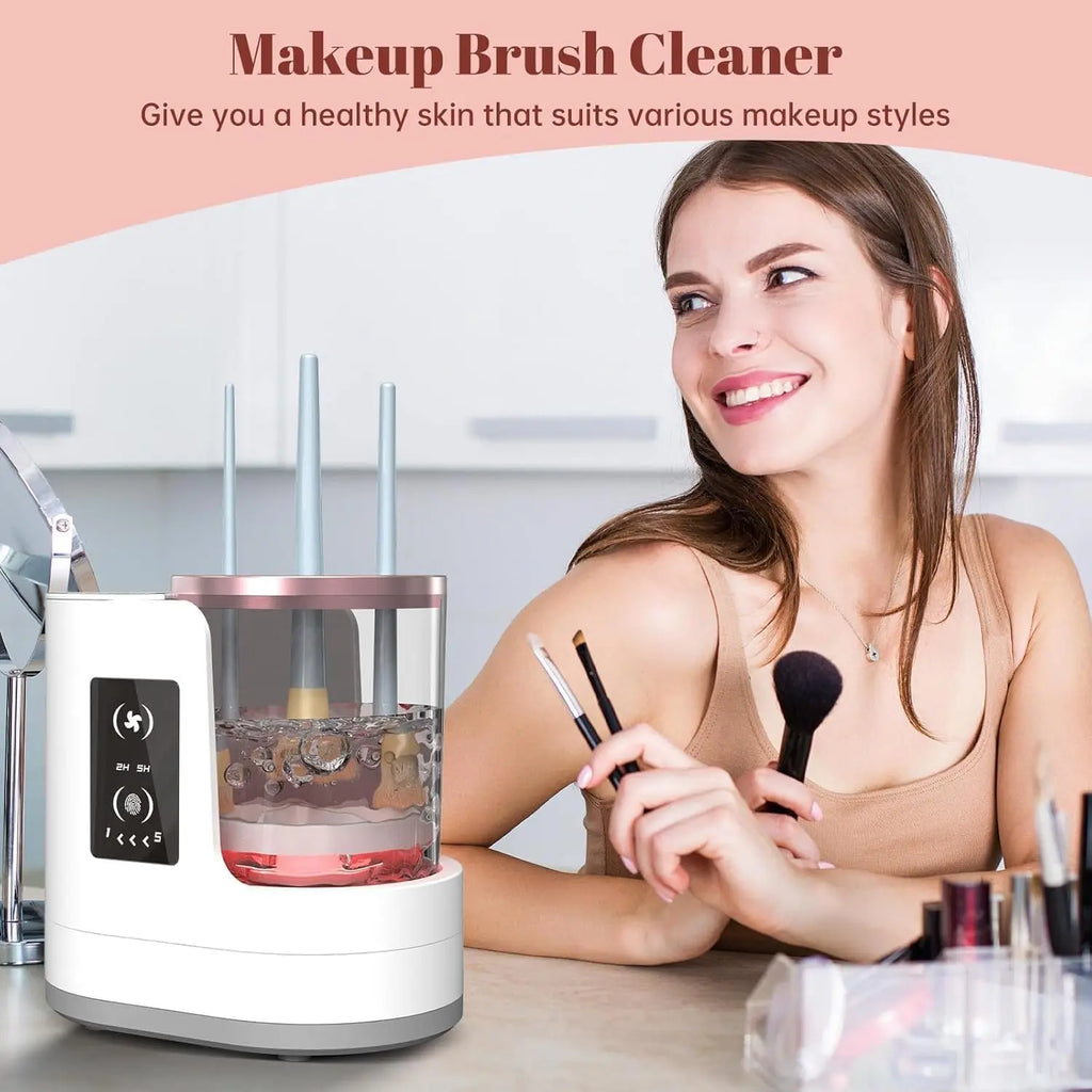 Automatic Makeup Brush Cleaner with 2H 5H Timer