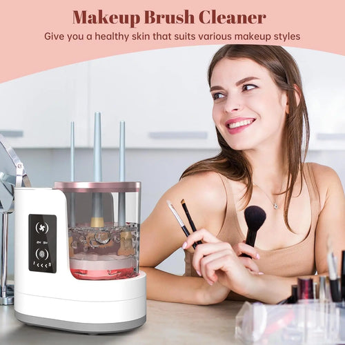 Automatic Makeup Brush Cleaner with 2H 5H Timer