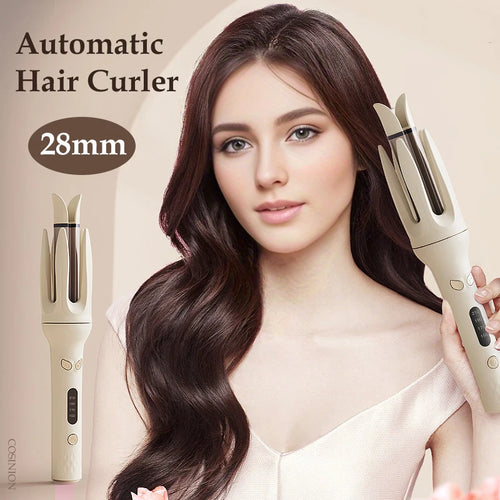 28mm Automatic Rotating Ionic Ceramic Hair Curler