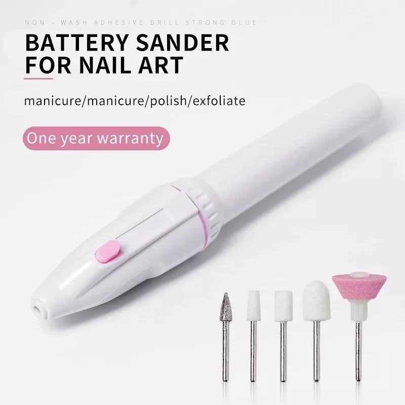 Mini Electric Nail Drill Kit – 5-in-1
