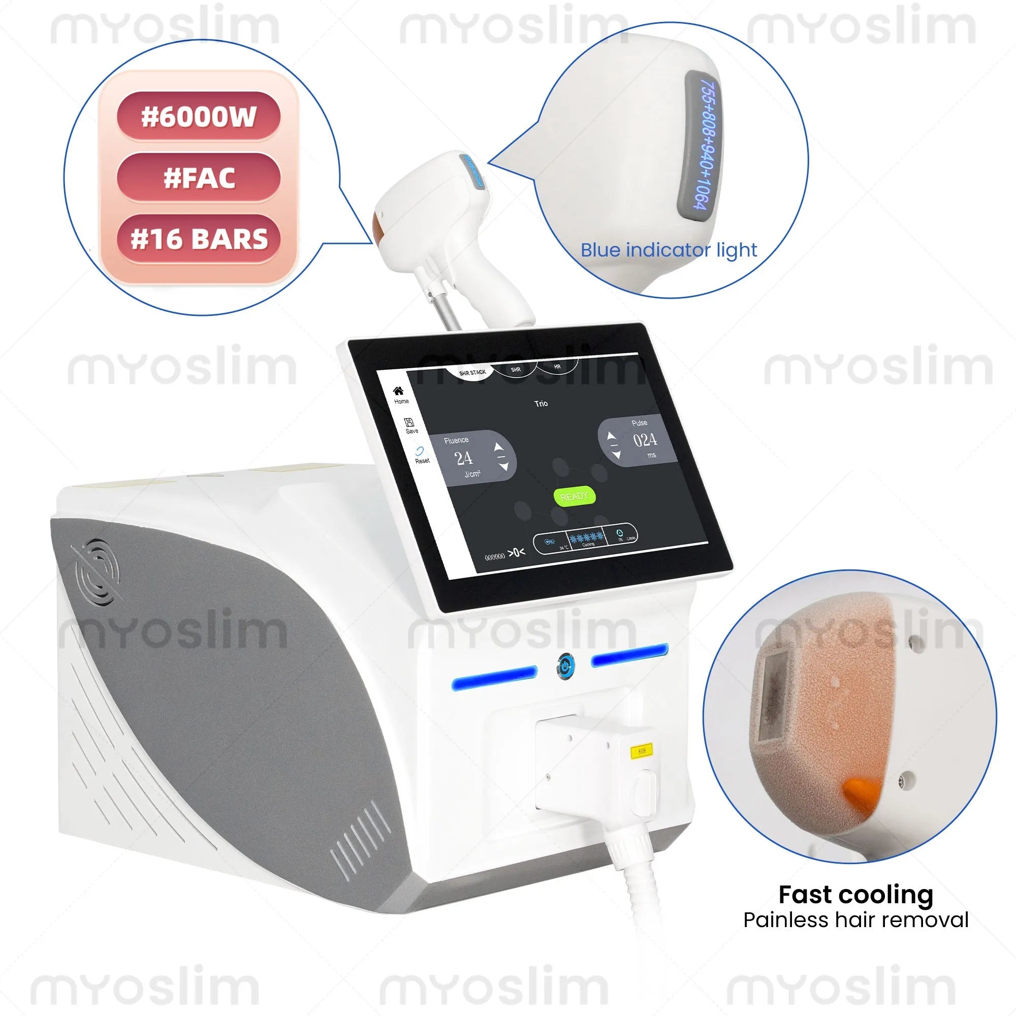 Portable Ice Diode Hair Removal
