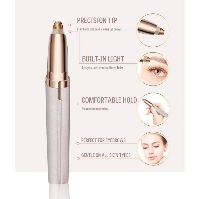 Painless Electric Eyebrow Trimmer & Shaper