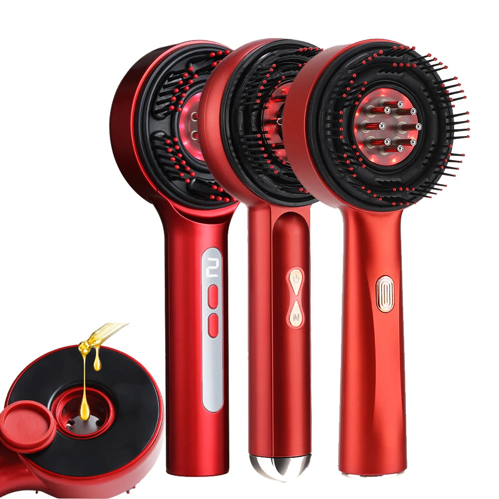 Electric Red Light Scalp Massage Comb